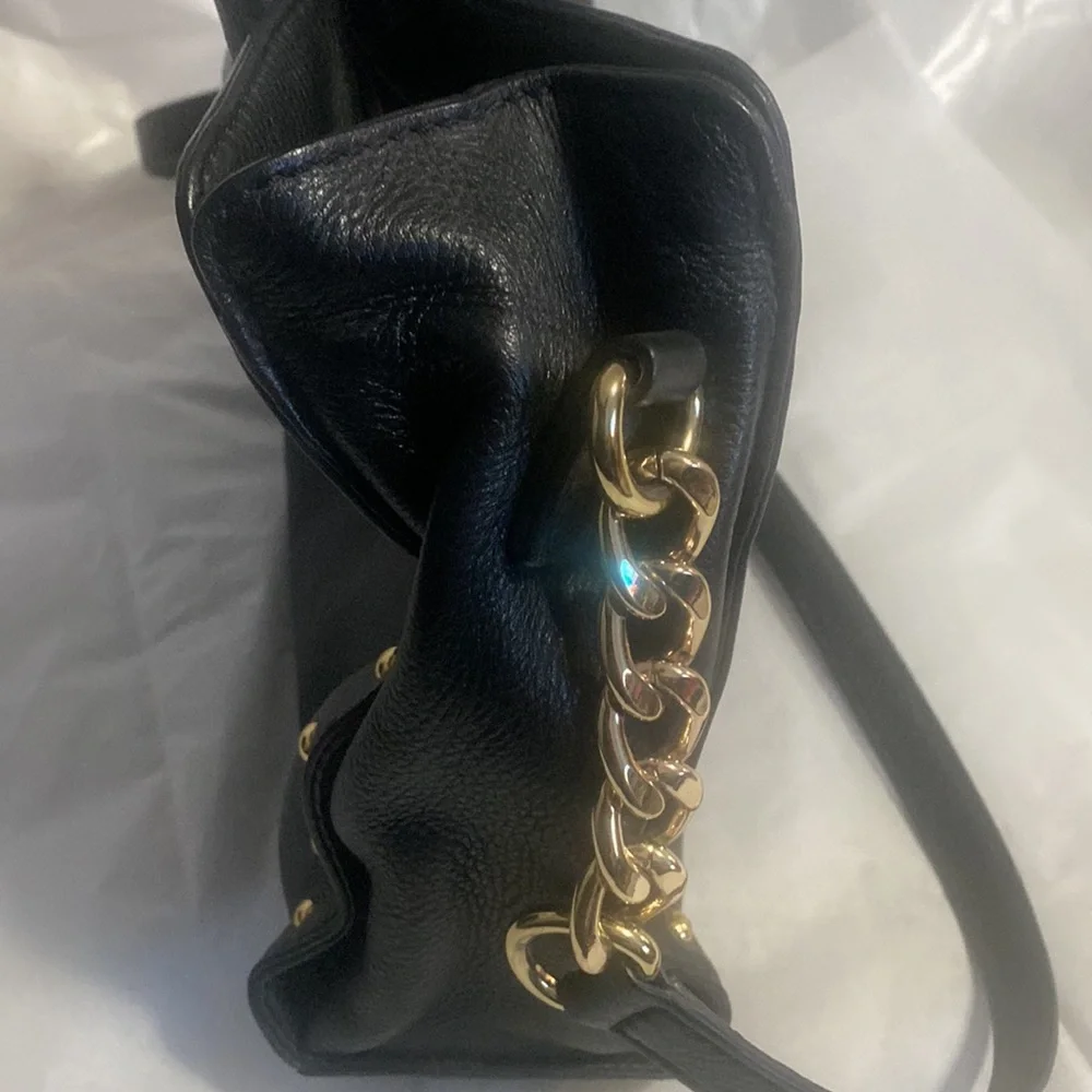 MK Studded bag with top handle and strap - Picture 5 of 7